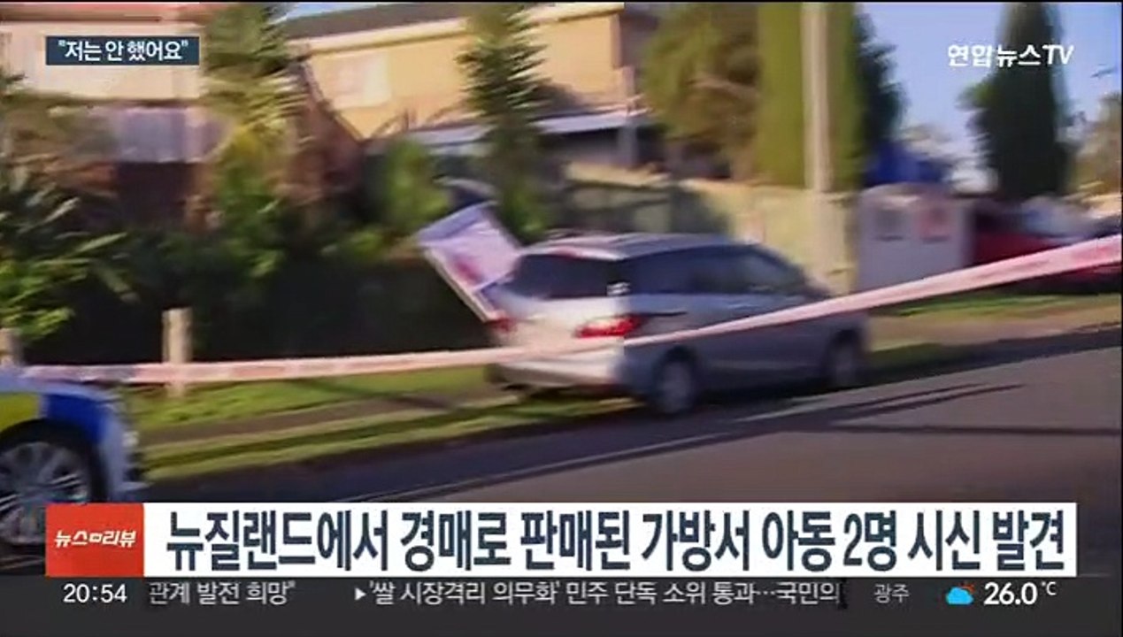 뉴질랜드 '가방 속 아이 시신' 용의자 친모 울산서 붙잡혀