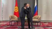 SEMERKANT - Rusya Devlet Başkanı Putin, Kırgızistan Cumhurbaşkanı Caparov ile görüştü