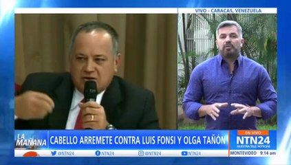 Diosdado Cabello arremete contra Olga Tañón y Luis Fonsi