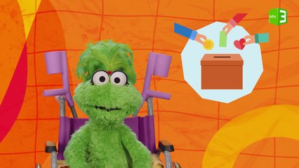 أميرة تشرح معنى كلمة تبرع