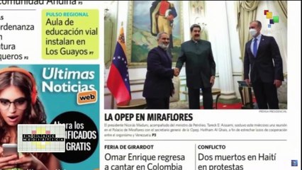 En Clave Mediática 15-09: Pdte. Maduro recibe a secretario general de la OPEP