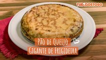 Pão de queijo gigante de frigideira