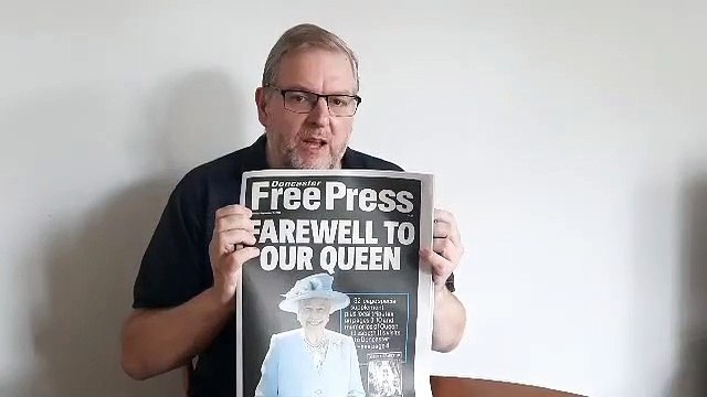 Digital reporter Darren Burke reveals this week's souvenir edition of the Doncaster Free Press in memory of Queen Elizabeth II