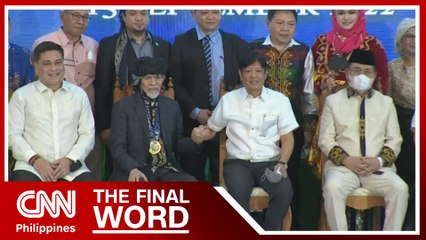 Marcos vows to support laws for greater Bangsamoro autonomy