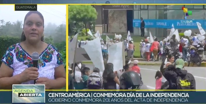 Guatemala conmemora 201 años del Acta de Independencia bajo lucha y resistencia