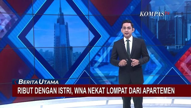 Petugas Damkar Gagalkan Percobaan Bunuh Diri WNA Korea yang Nekat Lompat dari Lantai 8 Apartemen