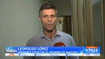 “Hace parte de toda esa estructura criminal”: Leopoldo López sobre el rol de Maduro en los diálogos entre Petro y el ELN