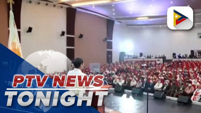 Pres. Ferdinand R. Marcos Jr. urges BTA to pass key legislations that will benefit the Bangsamoro region