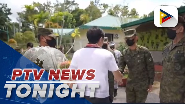 Pres. Ferdinand R. Marcos Jr. visits 6th Infantry Division in Maguindanao
