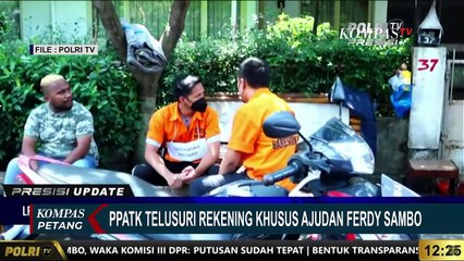 Download Video: Penelusuran PPATK soal Rekening Khusus Ajudan Ferdy Sambo yang Dikelola Putri Candrawathi