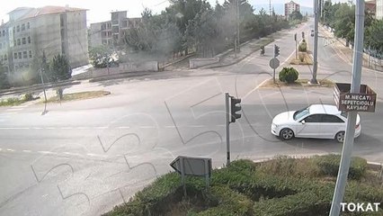 Trafik kazaları KGYS kameralarına yansıdı