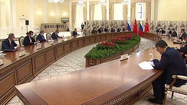 Putin y Xi elogian las relaciones de dos grandes potencias , Rusia y China, frente a Occidente
