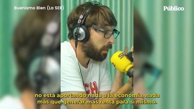 Juan Diego Botto: Hace 10 años, nos preocupaban las personas expulsadas de sus casas; hoy, el propietario que pierde un bien
