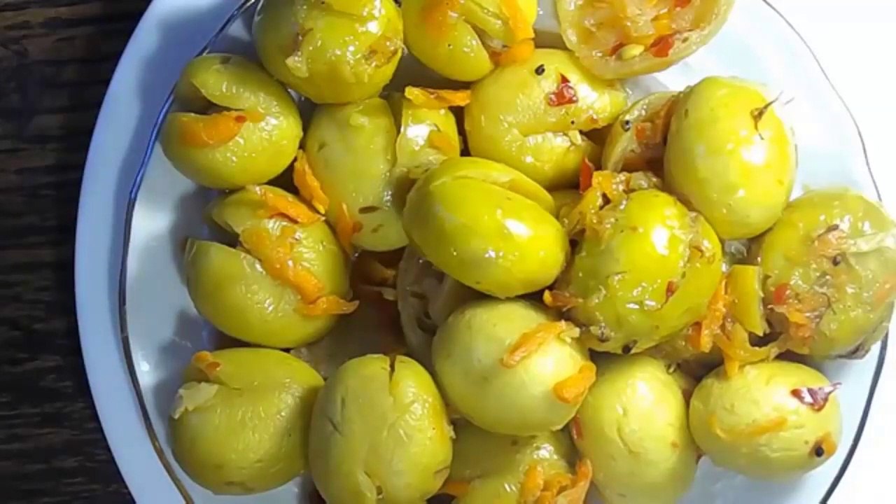 زيتون بطريقة المطعم السورى __  __