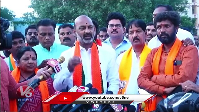 BJP Chief Bandi Sanjay About Telangana Liberation Day In Parade Ground | Hyderabad | V6 News (9)