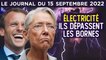 Electricité : la majorité dépasse les "Borne" - JT du jeudi 15 septembre 2022