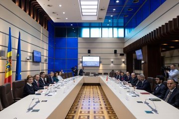 TBMM Başkanı Şentop, Moldova Başbakanı Gavrilita ile görüştü