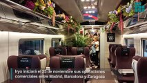 Iryo inaugurará en noviembre su servicio de alta velocidad