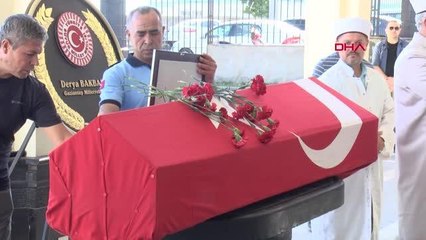 YANGINA MÜDAHALE SIRASINDA HAYATINI KAYBEDEN İTFAİYE ERİ SON YOLCULUĞUNA UĞURLANDI