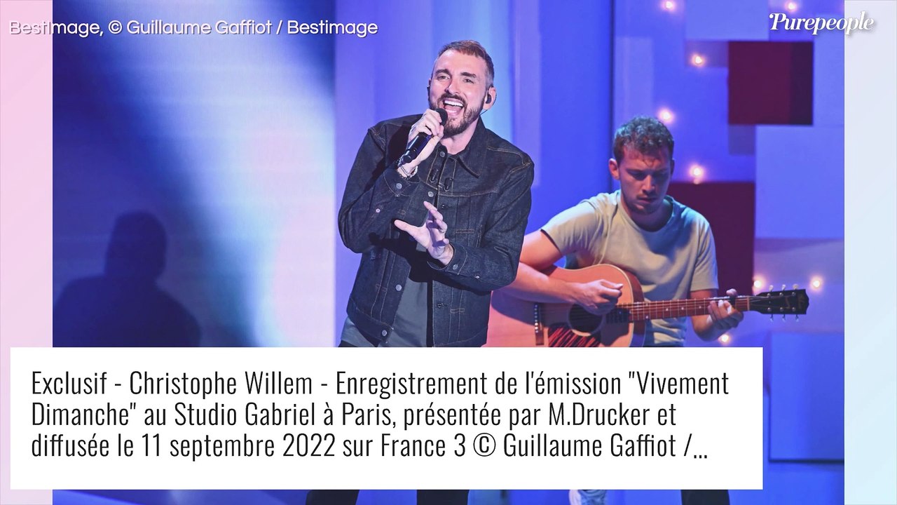 "On partait de tellement loin" : Christophe Willem adepte de la chirurgie, il avoue tout !