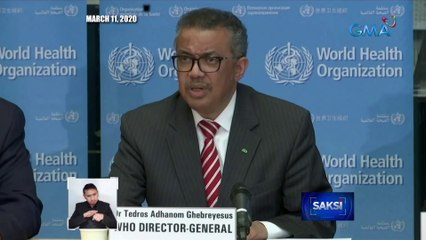 WHO sa COVID pandemic: "We can see the finish line" | Saksi