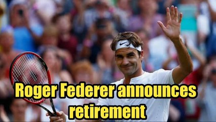 Roger Federer announces tennis retirement Bittersweet decision