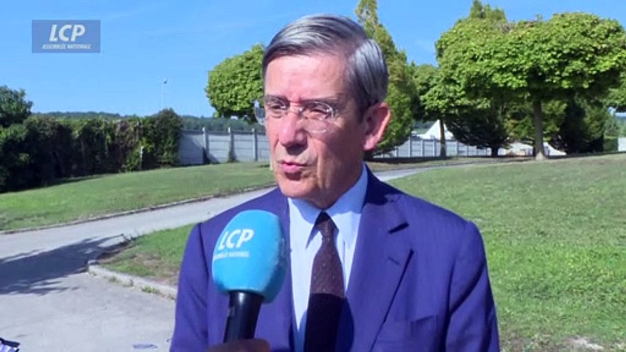 Charles de Courson : "Le but est de voir quels sont les axes sur lesquels notre groupe va se battre"