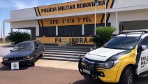 Polícia Rodoviária apreende 121 garrafas de bebidas na PR-323, em Iporã