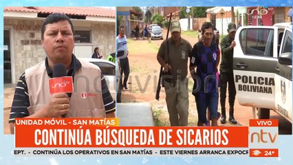Continua la búsqueda de sicarios en San Matías