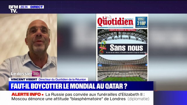 Le Quotidien de la Réunion va boycotter la Coupe du monde au Qatar, annonce son directeur