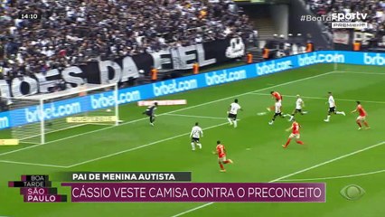 Torcida autista: Cássio veste camisa contra o preconceito 15/09/2022 15:21:06