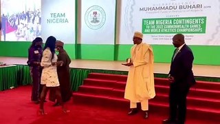 President Buhari confers national honour on Tobi Amusan  President Buhari has conferred national honor on the famous athlete, Tobi Amusan.  This came following the gold medal won by the hurdler at the 2022 Common Wealth Games that took place in Birmingham