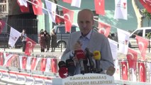 KAHRAMANMARAŞ - AK Parti Genel Başkanvekili Kurtulmuş, köprü açılışında konuştu