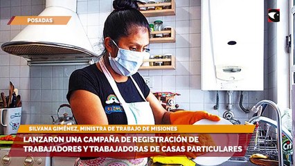 Lanzaron una campaña de registración de trabajadores y trabajadoras de casas particulares