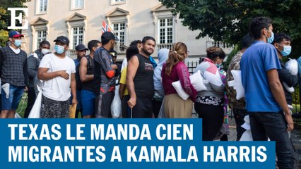 Estados republicanos mandan migrantes a territorio demócrata