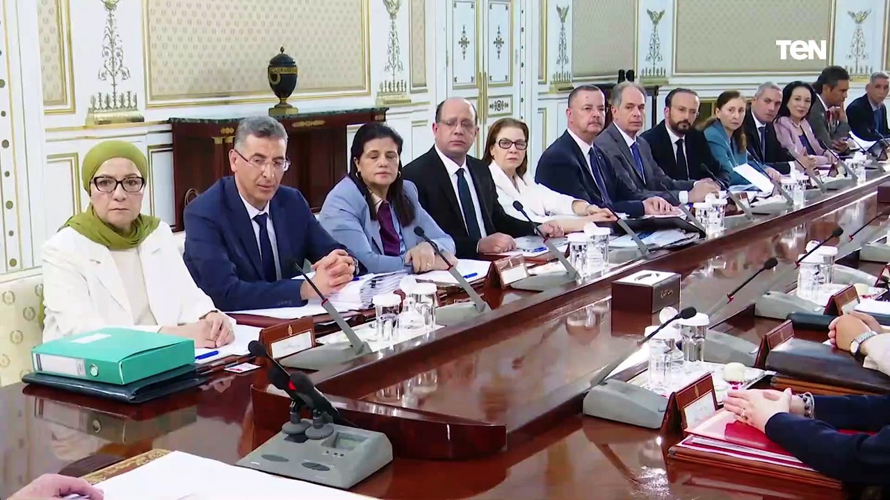 إشراف رئيس الجمهورية قيس سعيد على إجتماع مجلس الوزراء