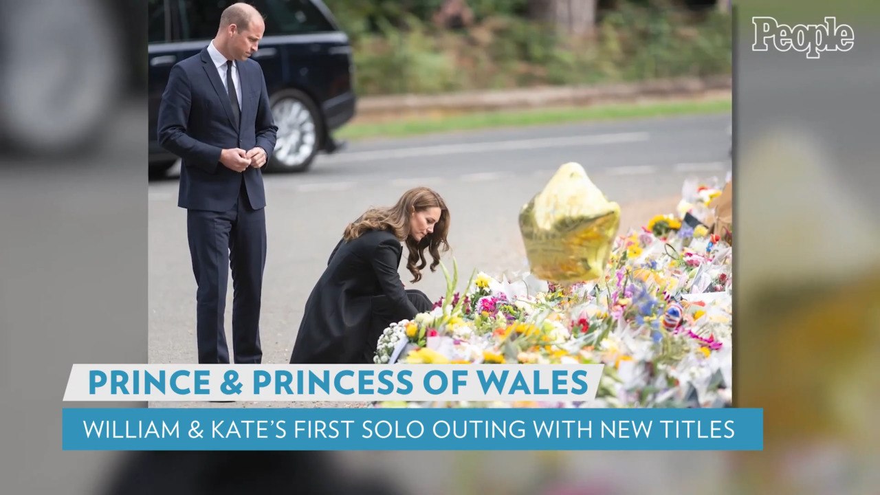 Kate Middleton and Prince William Make First Solo Outing as Prince and Princess of Wales