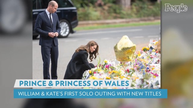 Kate Middleton and Prince William Make First Solo Outing as Prince and Princess of Wales