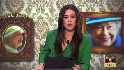 VIDEO: Abuelito se despide a la distancia de la reina Isabel II