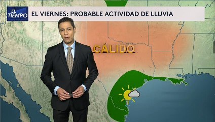 El tiempo con Eric Sierra  Hoy en Noticias 27
