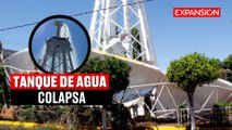 Lo que se SABE del COLAPSO del TANQUE de AGUA en TEXMELUCAN | ÚLTIMAS NOTICIAS