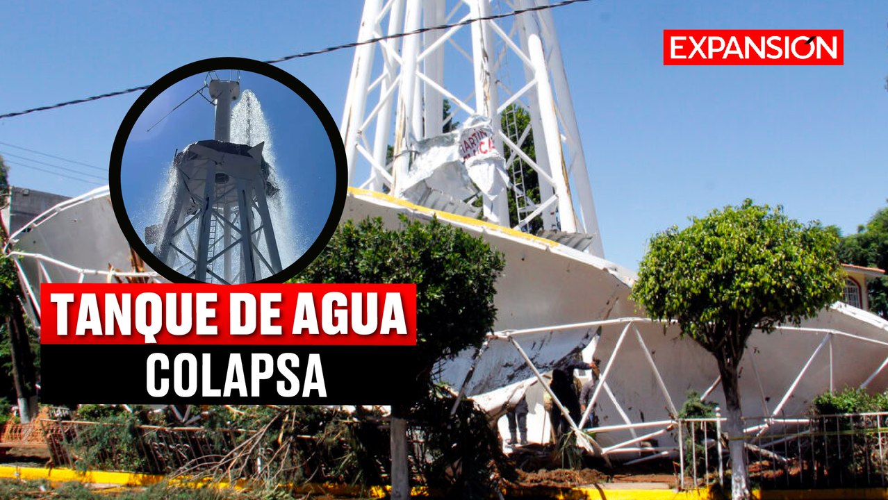 Lo que se SABE del COLAPSO del TANQUE de AGUA en TEXMELUCAN | ÚLTIMAS NOTICIAS