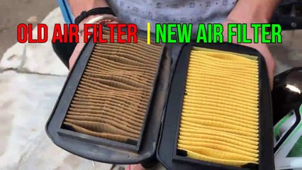 How to Clean & Change Bike Air Filter at Home _ Yamaha R15 _ 2022