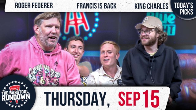 Francis Makes His Rundown Return | Barstool Rundown September 15, 2022