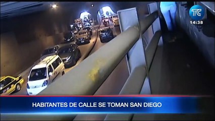 Quito Profundo: Habitantes de calle se toman San Diego