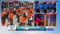 Instituto departamental Independencia provocan aplausos en Desfiles Patrios