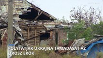 Folytatják Ukrajna támadását az orosz erők, az ukránok stabilizálják a visszavett területet