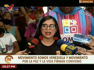 MSV y Movimiento por la paz y la vida firman convenio para masificar el deporte