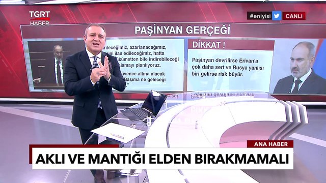 Paşinyan Devrilirse ve Erivan’a Rus Yanlısı Biri Gelirse Ne Olacak? -Ekrem Açıkel ile TGRT Ana Haber