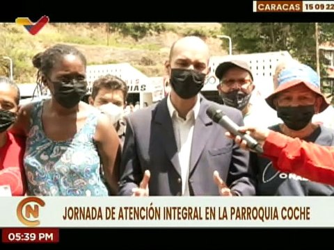 Realizan jornada de atención integral en el urbanismo Cacique Tiuna pqa. Coche